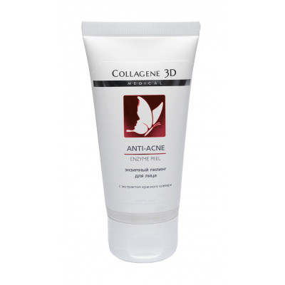 Anti Acne энзимный пилинг для проблемной кожи Medical Collagen 3D