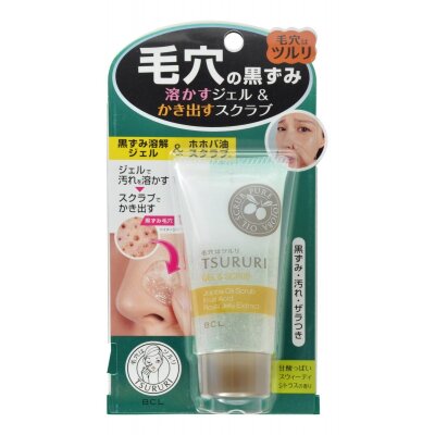 Гель-скраб для удаления черных точек Tsururi gel scrub