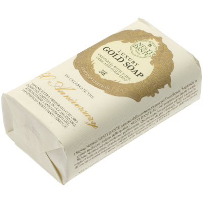 Gold Soap 60 Anniversary мыло с золотом 24 карата Nesti Dante