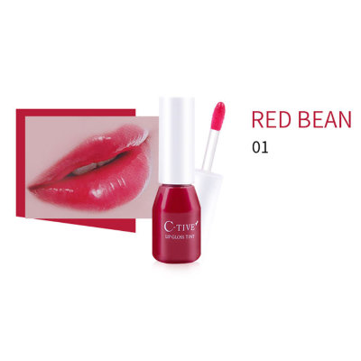 Red Bean красный Lip Gloss Tint увлажняющий блеск тинт Koji Honpo