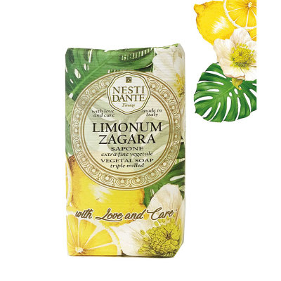 Лимонный цветок мыло Nesti Dante Limonum Zagara