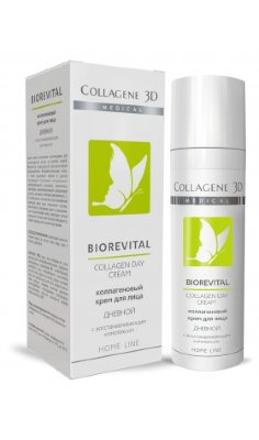 Biorevital Day дневной коллагеновый крем для лица с эффектом биоревитализации Medical Collagen 3D 