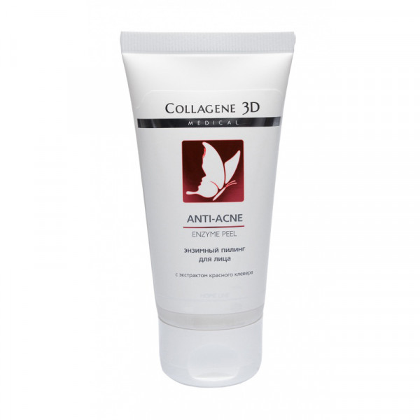 Anti Acne энзимный пилинг для проблемной кожи Medical Collagen 3D