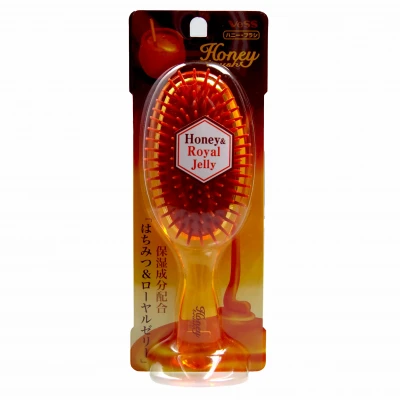 Honey Brush щетка с мёдом и маточным молочком пчёл увлажняет и придает блеск волосам Vess