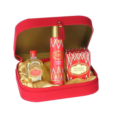 Подарочный парфюмерно-косметический набор Красная Москва для женщин