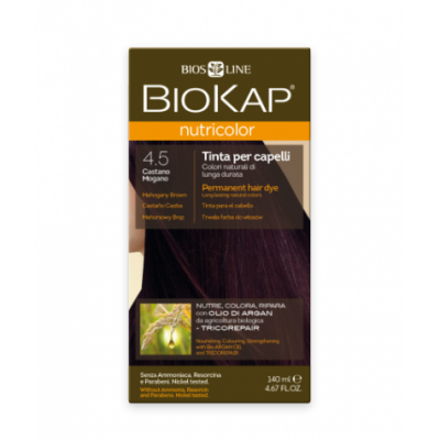Тон 4.5 краска для волос махагон Biokap Nutricolor
