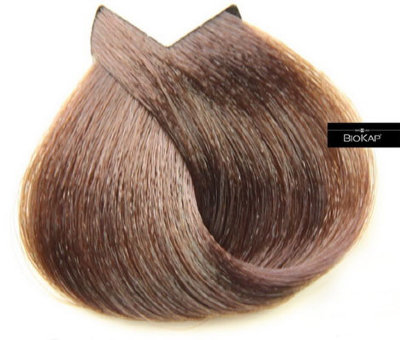 Тон 6.06 цвет Гавана коричневый пепельный краска для волос Biokap delicato