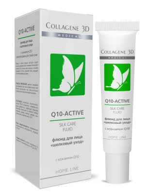 Q10 Silk Care флюид для лица с коэнзимом Medical Collagen 3D