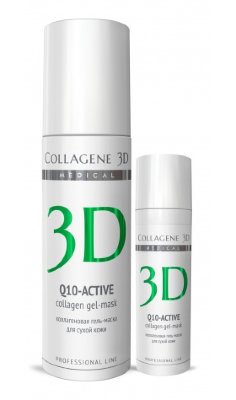 Q10 Active коллагеновая гель-маска для сухой кожи Medical Collagen 3D 