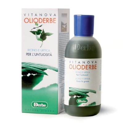 Derbe Olioderbe Ortica гидрофильное масло для жирных волос