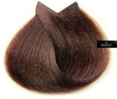 Тон 5.34 медовый кашатан Краска для волос delicato Biokap 