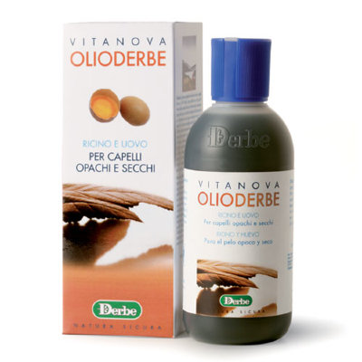 Derbe Olioderbe Uovo Масло моющее с яичным экстрактом для сухих и секущихся волос