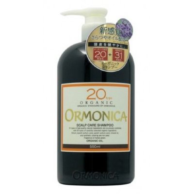 Ormonica органический шампунь для волос и ухода за кожей головы 550 мл