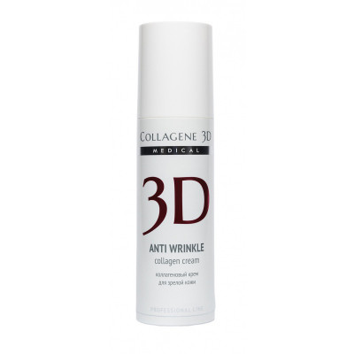 30+ Коллагеновый крем для лица с плацентой Anti Wrinkle Collagene 3D