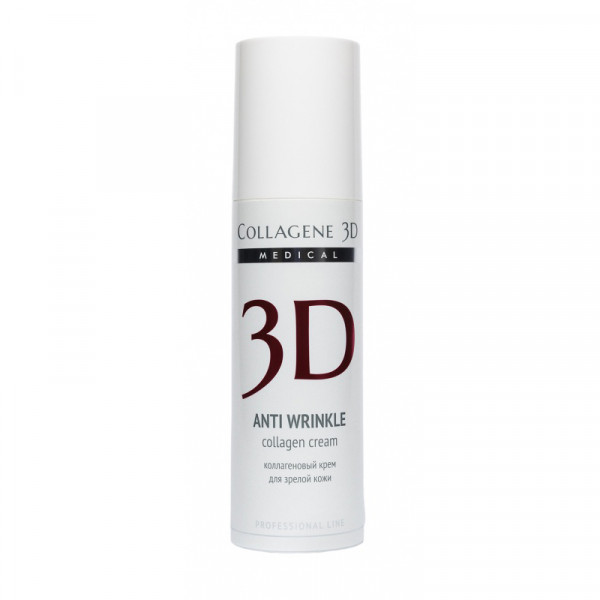 30+ Коллагеновый крем для лица с плацентой Anti Wrinkle Collagene 3D