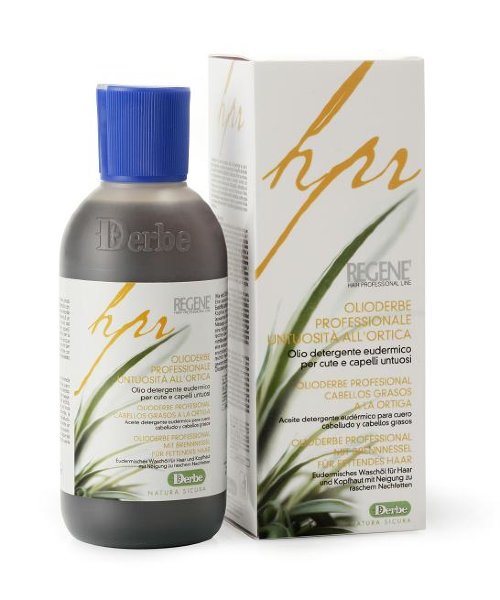 Гидрофильное масло для жирных волос с экстрактом крапивы Derbe Regen Olioderbe professionale