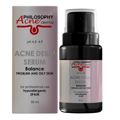 Acne Derm сыворотка Amber Balance Serum для проблемной и жирной кожи