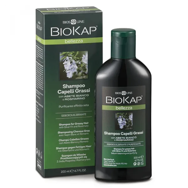 Bellezza ежедневный шампунь для жирных волос BioKap 