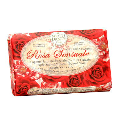 Nesti Dante Rosa Sensuale мыло чувственная роза