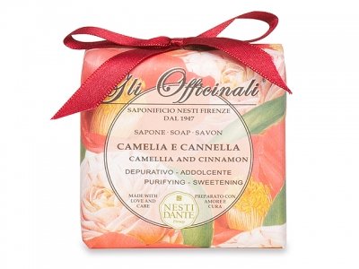 Nesti Dante Gli Officinale Camelia e Cannella мыло Камелия и Корица