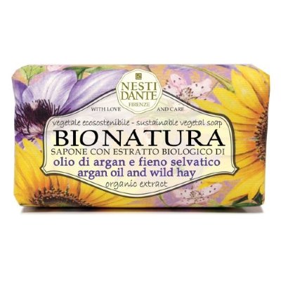 Nesti Dante Bionatura Argan Oil and Wild Hay мыло с маслом арганы и альпийских трав