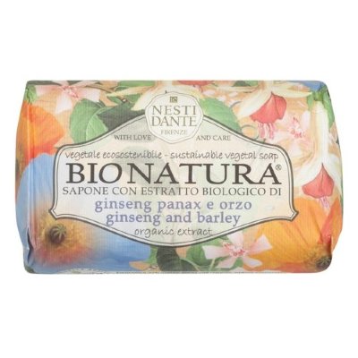 Nesti Dante Bionatura Ginseng and Barley мыло с экстрактами женьшеня и ячменя