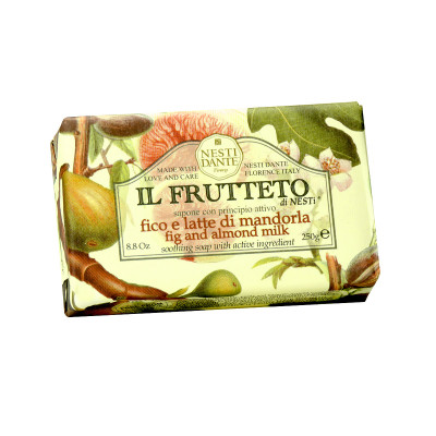 Nesti Dante Il Frutteto мыло с инжиром и миндальным молоком