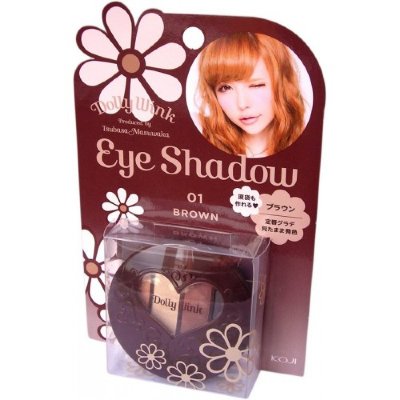 Koji Honpo Dolly Wink Eye Shadow японские тени для век 01 классический коричневый