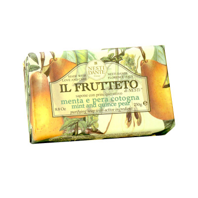 Il Frutteto Nesti Dante мыло с ароматом айвовой груши и мяты