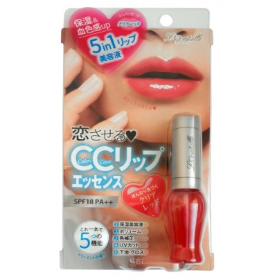 Блеск для губ прозрачно-красный Lovetulle Япония