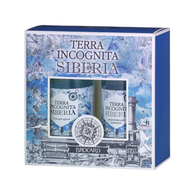 Мужской набор Terra Incognita Siberya шампунь и гель для душа