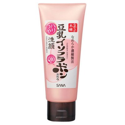 Sana Soy milk moisture пенка для снятия макияжа с коэнзимом Q10