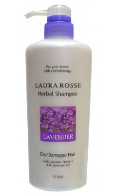 Lavender Herbal шампунь для сухих поврежденных волос Laura Rosse