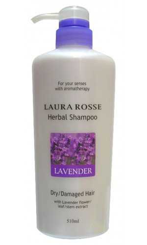 Lavender Herbal шампунь для сухих поврежденных волос Laura Rosse