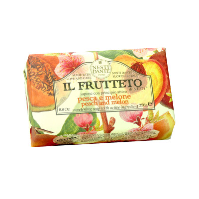 Nesti Dante Il Frutteto фруктовое мыло с ароматом персика и дыни