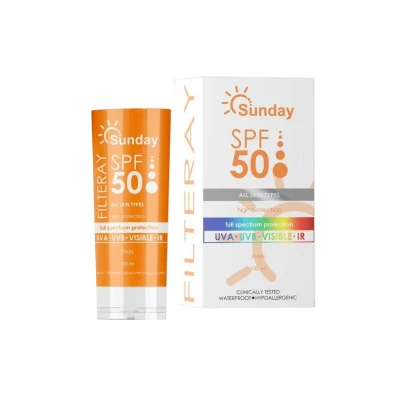 SPF50 Солнцезащитный крем для лица и тела Sunday Filteray